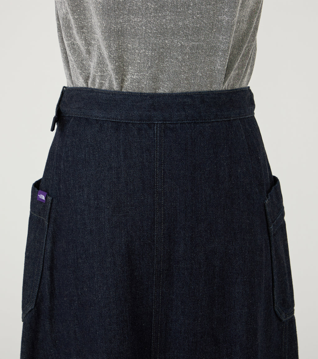 Denim Field Skirt