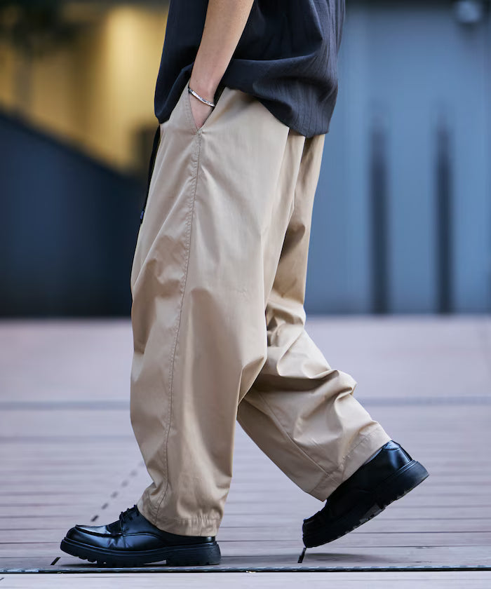 Easy Care Fabric Wide Silhouette Climbing Pants / Quick-Drying / UV Cut 【Limited Edition】