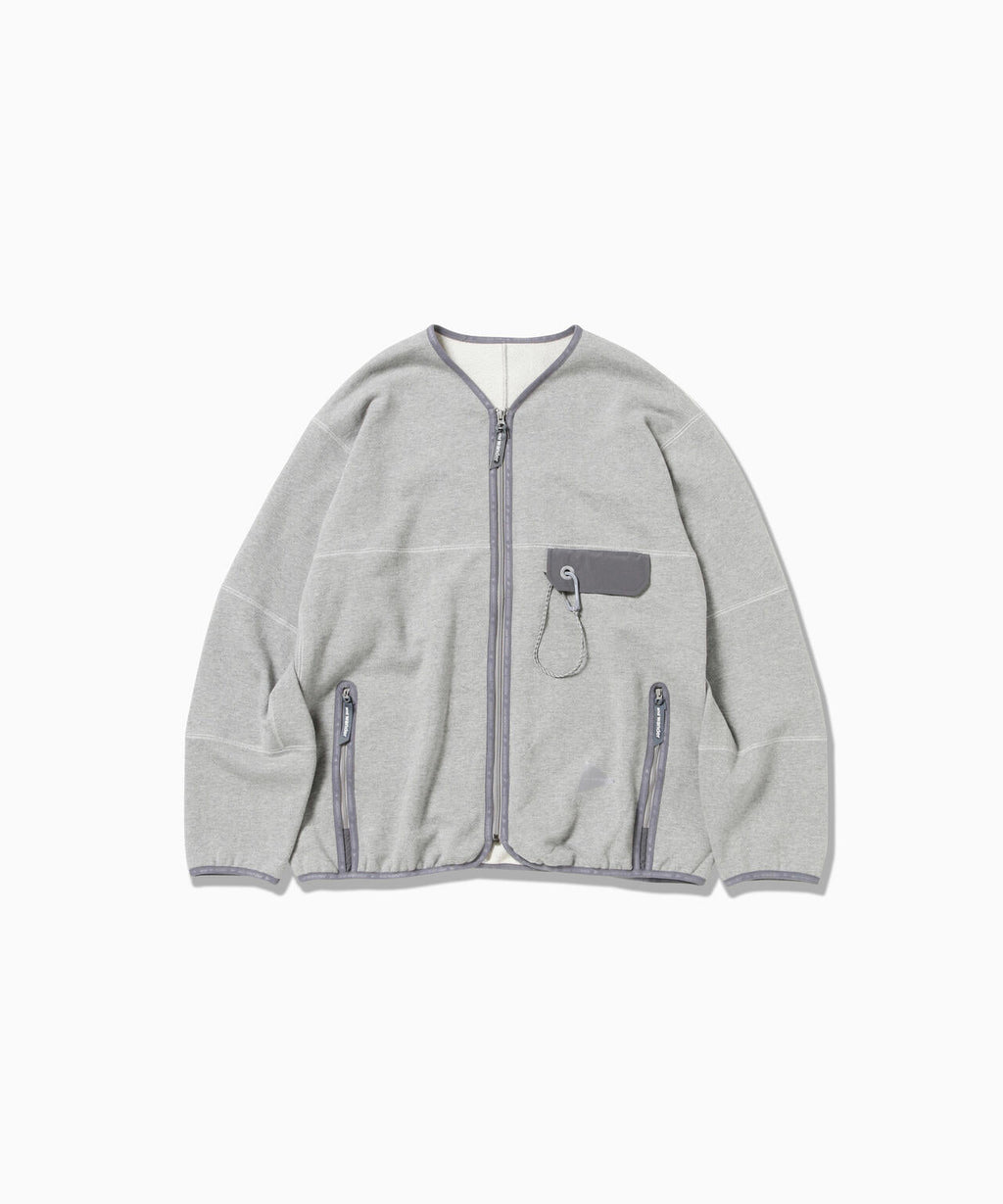 sweat cardigan
