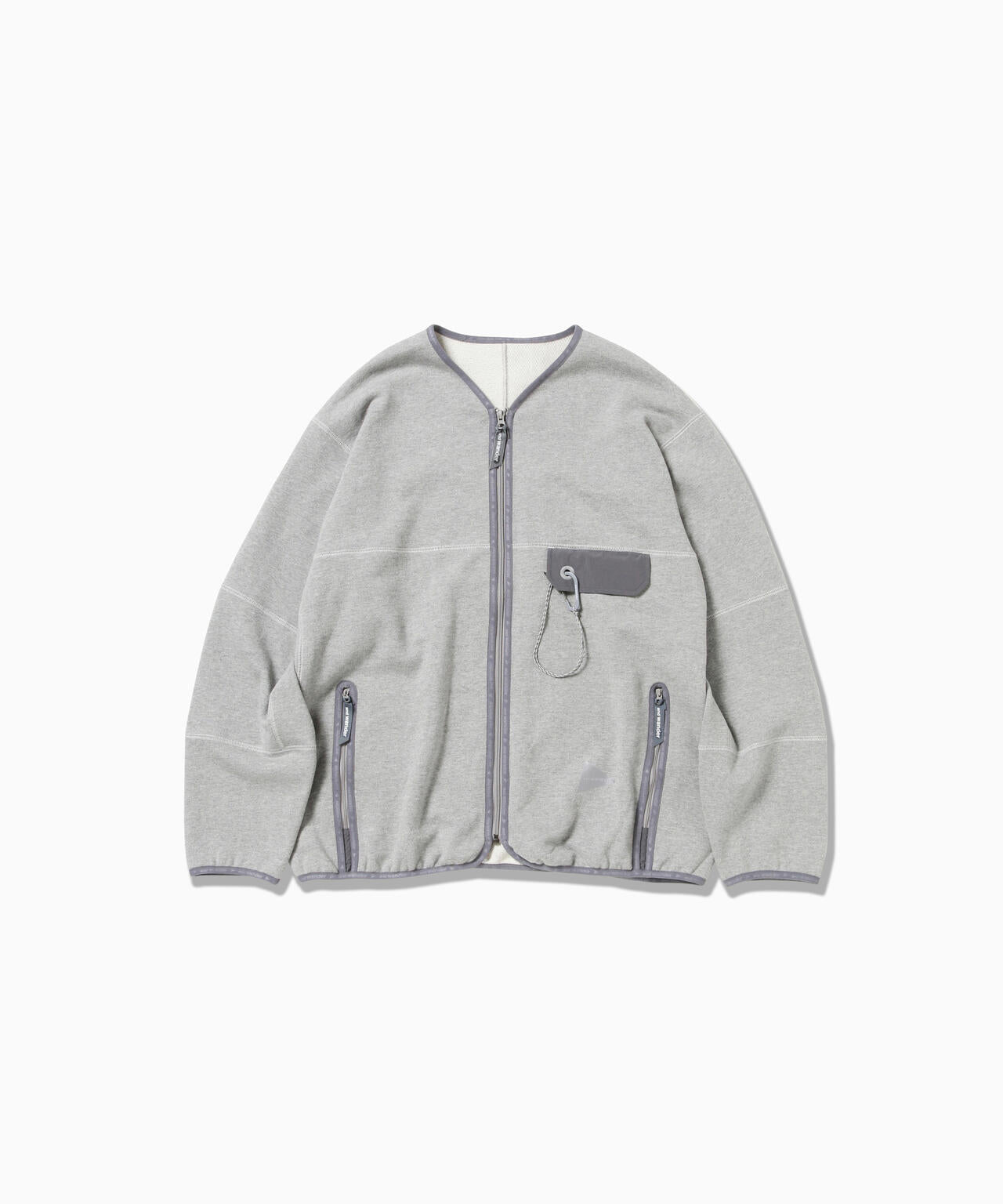 sweat cardigan