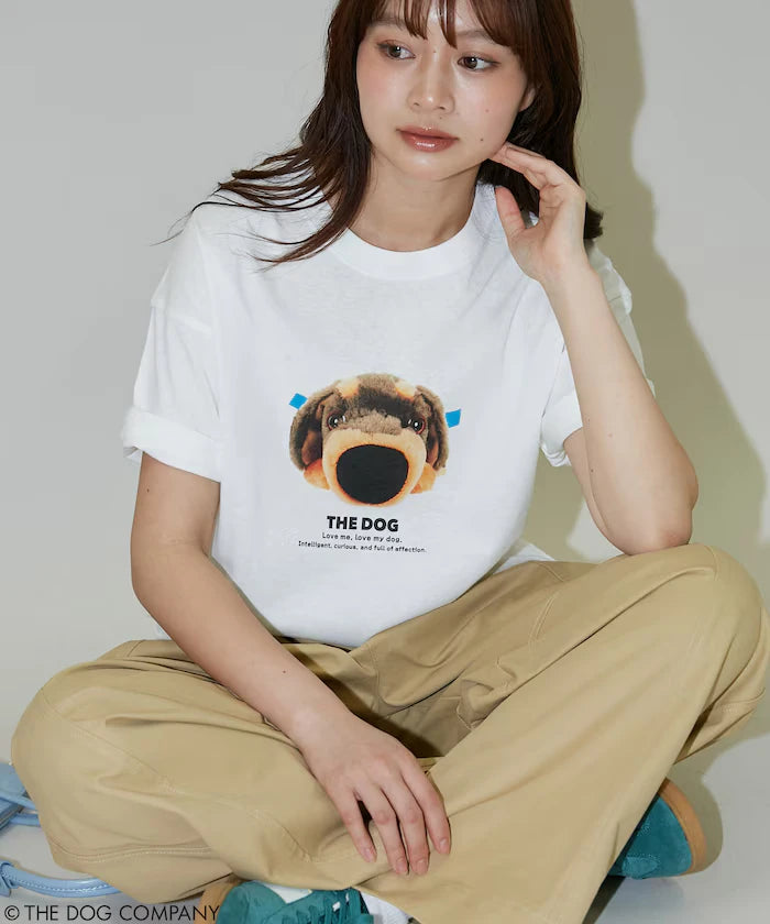 THE DOG / Plush Toy Art T-Shirt Limited Edition