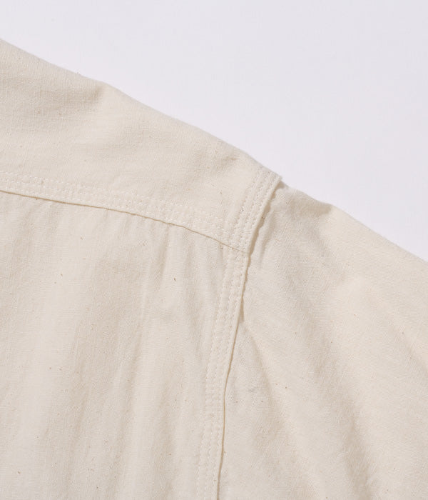 White Chambray Work Shirt (Long Sleeve)
