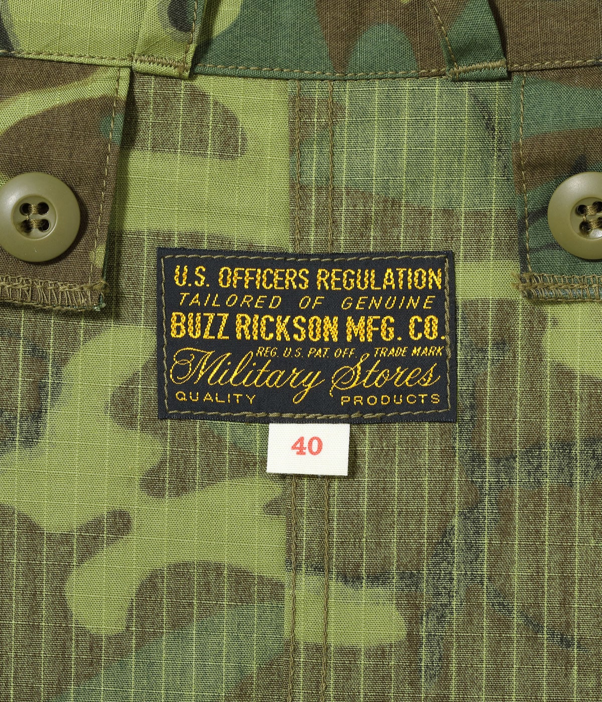 Type M-65 CAMOUFLAGE “WATER REPELLENT CIVILIAN MODEL.”
