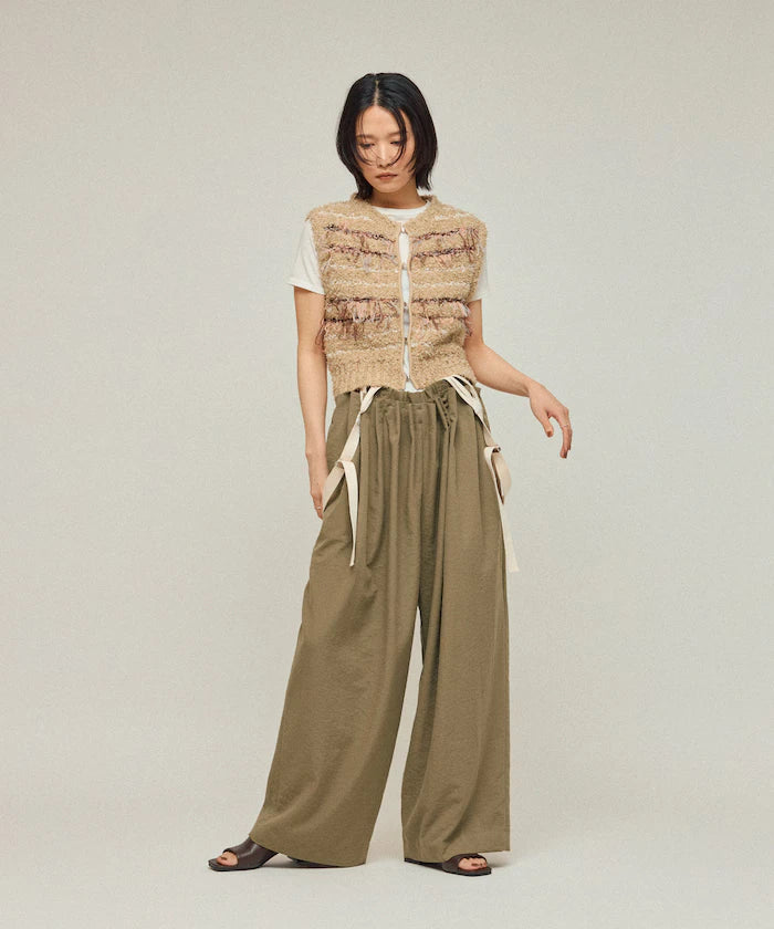 2WAY Suspender Pants / Wide Easy Pants