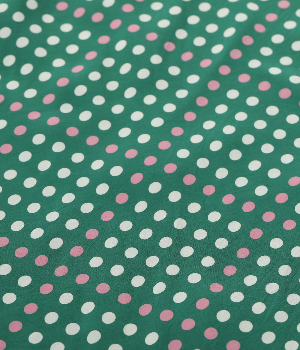 High Density Rayon Open Shirt "Polka Dot"