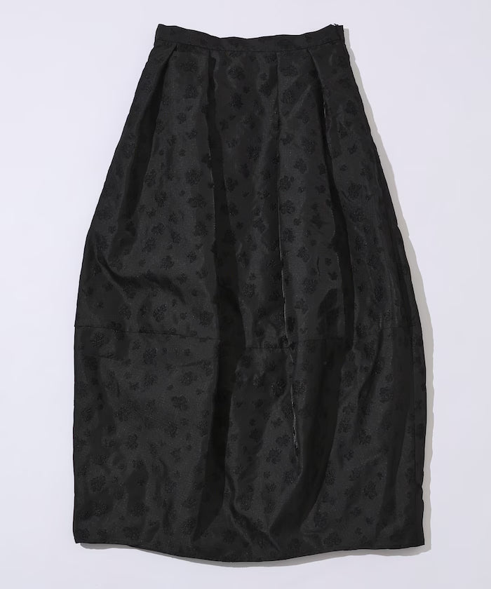 Flower Sheer Jacquard Cocoon Skirt - Released on February 12 at 12:00