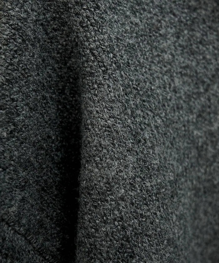Knit hoodie with pockets