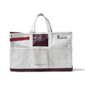 ALBERTON CANVAS TOTE sizeL/WINE