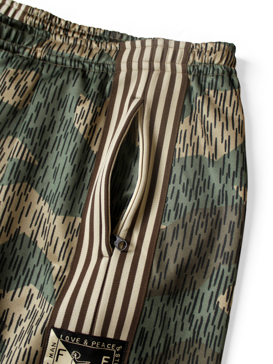 Smooth Jersey Rain Camouflage Baggy Track...