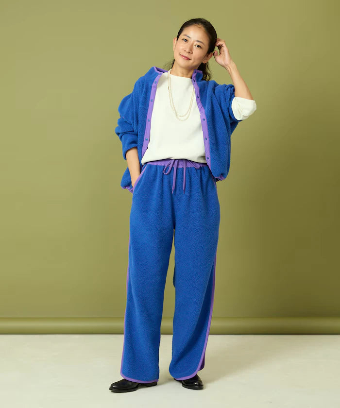 Side Zipper Fleece Pants
