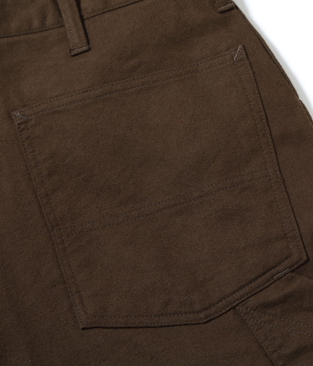 MODUCT DOUBLE-SIDED BLUSHED FLANNEL DOUBLE KNEE WORK PANTS