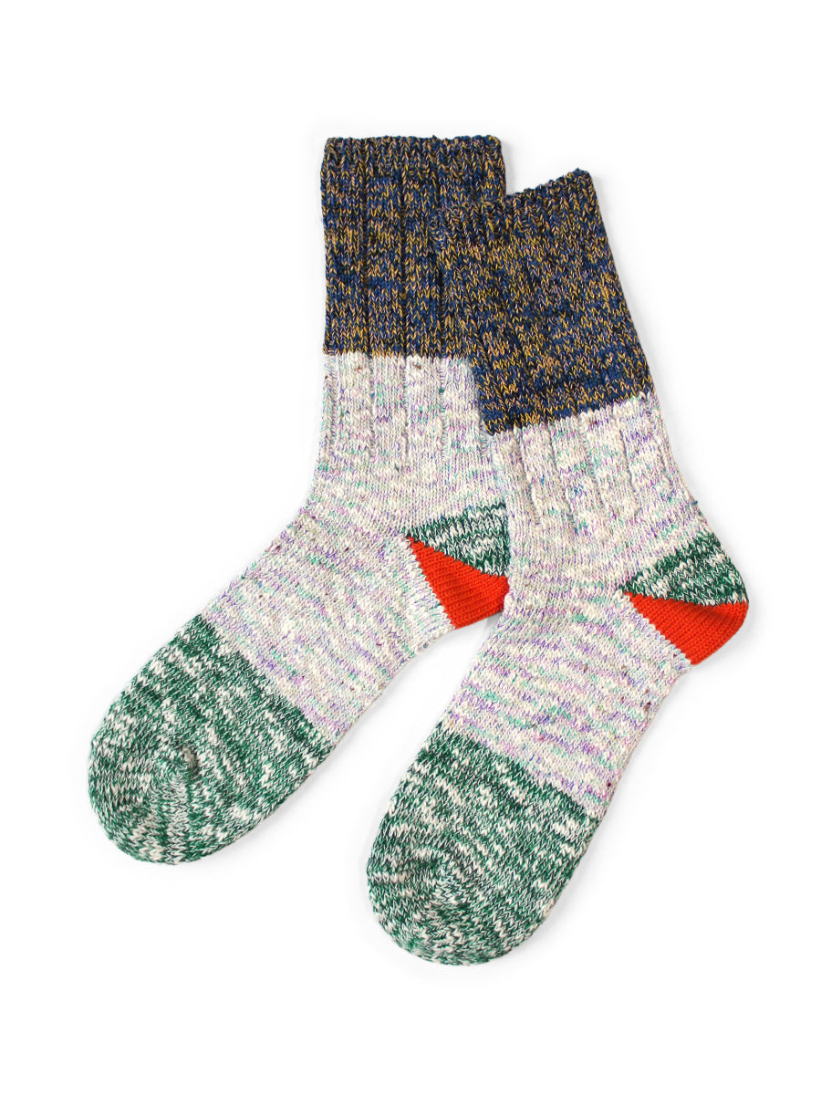 60 Pairs Heel 2TONE Socks