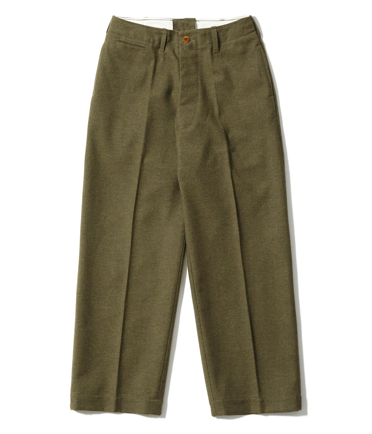 TROUSERS, WOOL, SERGE, SPECIAL O.D. LIGHT SHADE ���BUZZ RICKSON & COMPANY���