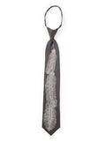 Silk Twill Feather ZIP Tie