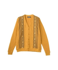 Stripe Jacquard Cardigan