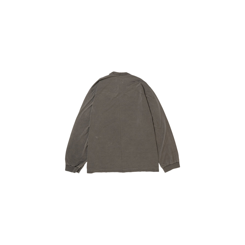 CO2 AIR YARN LONG SLEEVE T-SHIRT：CHARCOAL