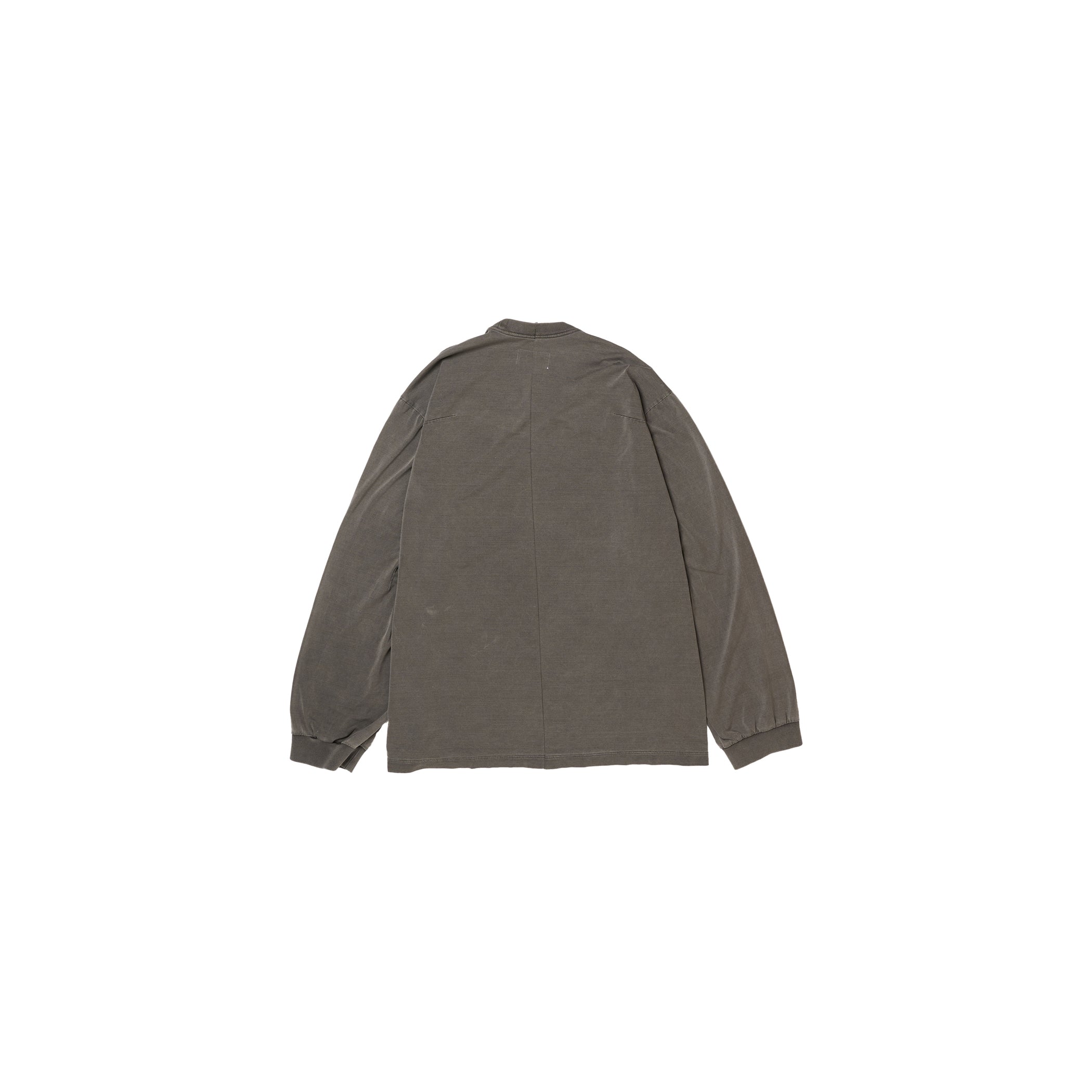 CO2 AIR YARN LONG SLEEVE T-SHIRT：CHARCOAL