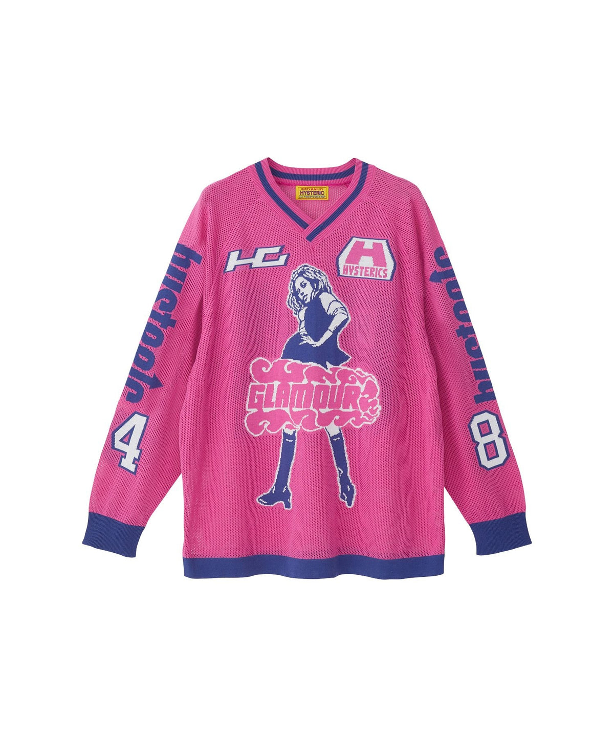 HYSTERIC84 Jacquard Mesh Pullover