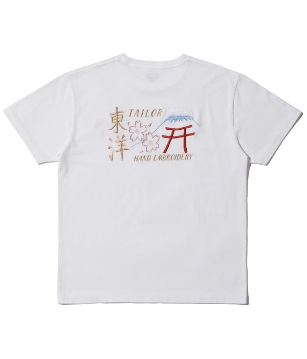 SUKA T-SHIRT EMBROIDERED “TAILOR TOYO” LOGO