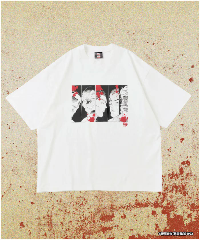 [June 12 12:00 Start of Sale] Baki 'I Want to Know Defeat / The Most Evil Death Row Prisoner' Print Crew Neck T-Shirt