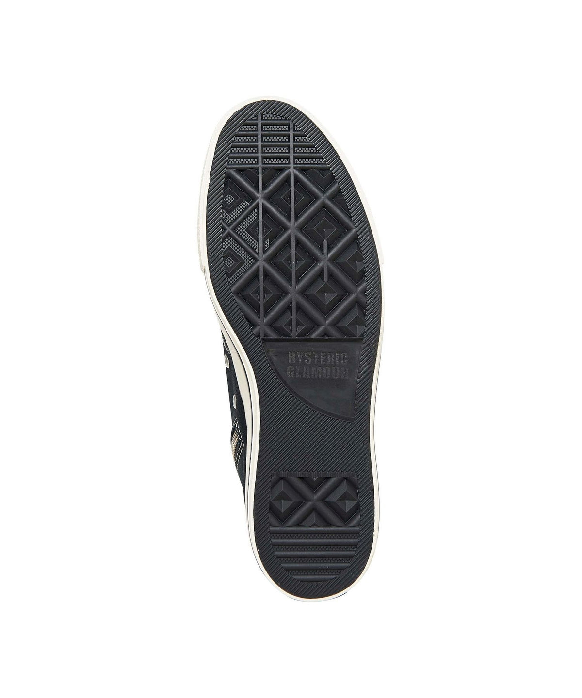 Side Zip High Cut Sneakers