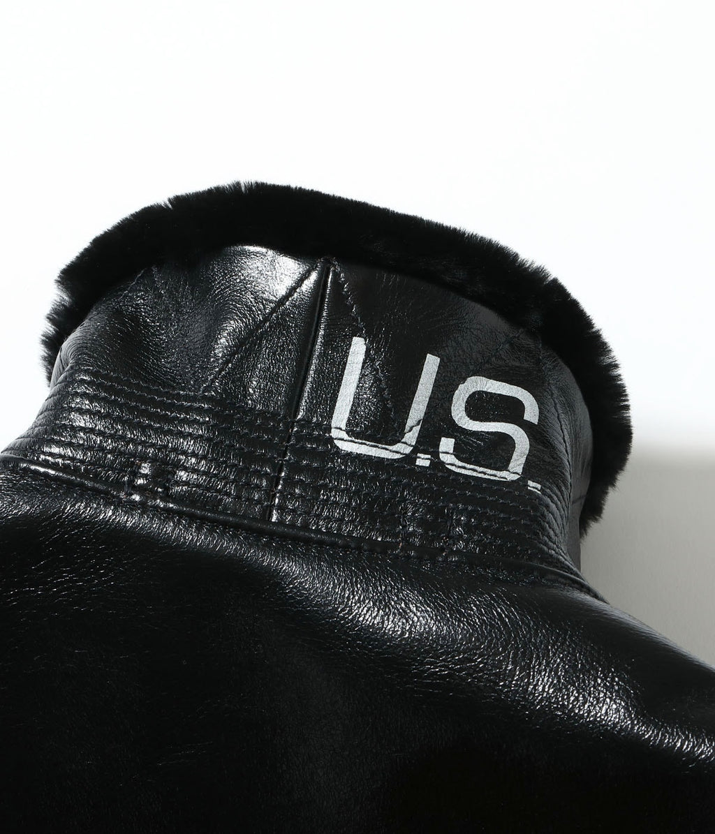 WILLIAM GIBSON COLLECTION Type BLACK AN-J-3A HORSEHIDE MODEL