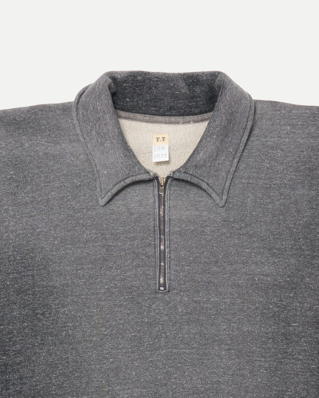 LOT.621 HALF ZIP S/S SWEAT SHIRT