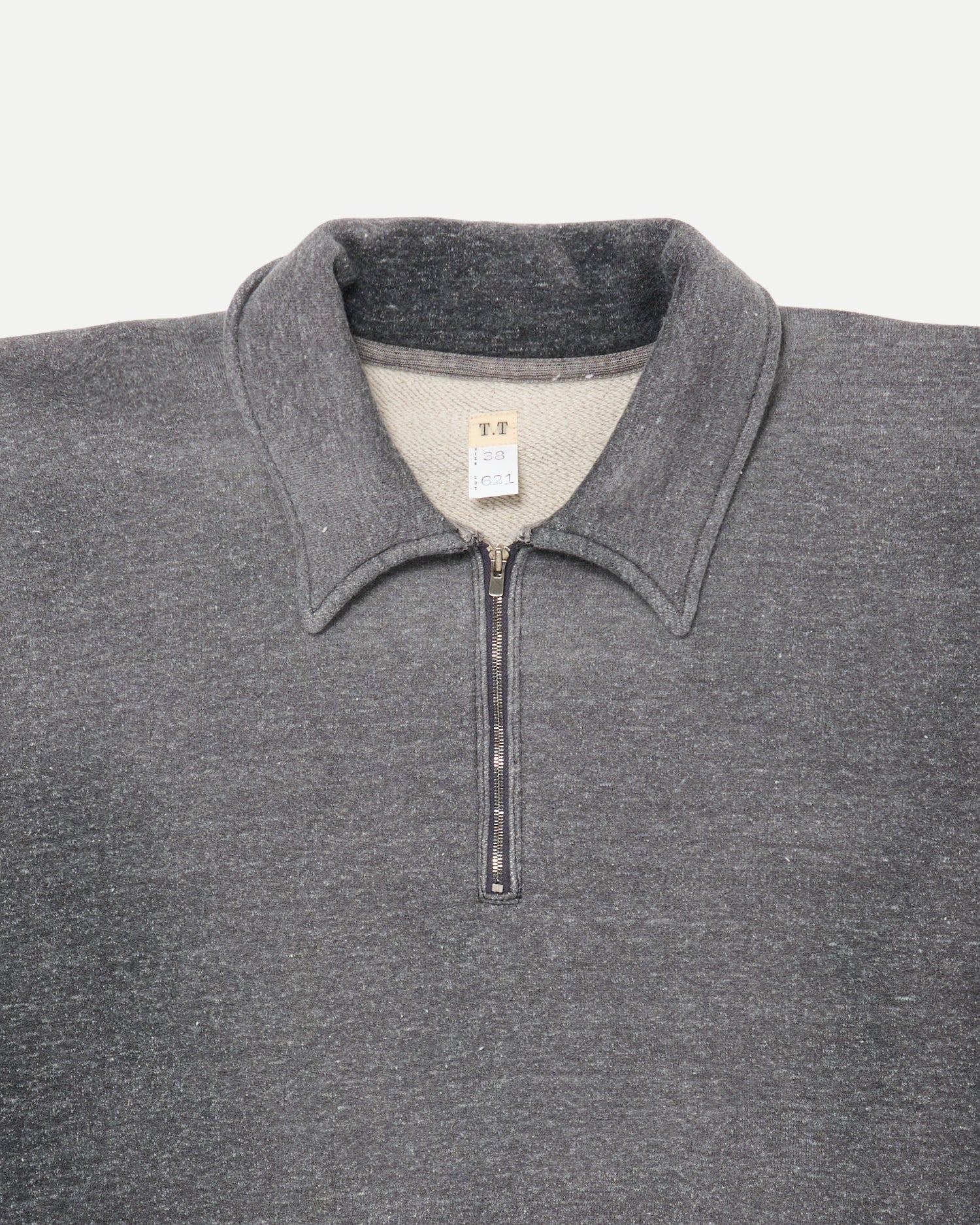 LOT.621 HALF ZIP S/S SWEAT SHIRT