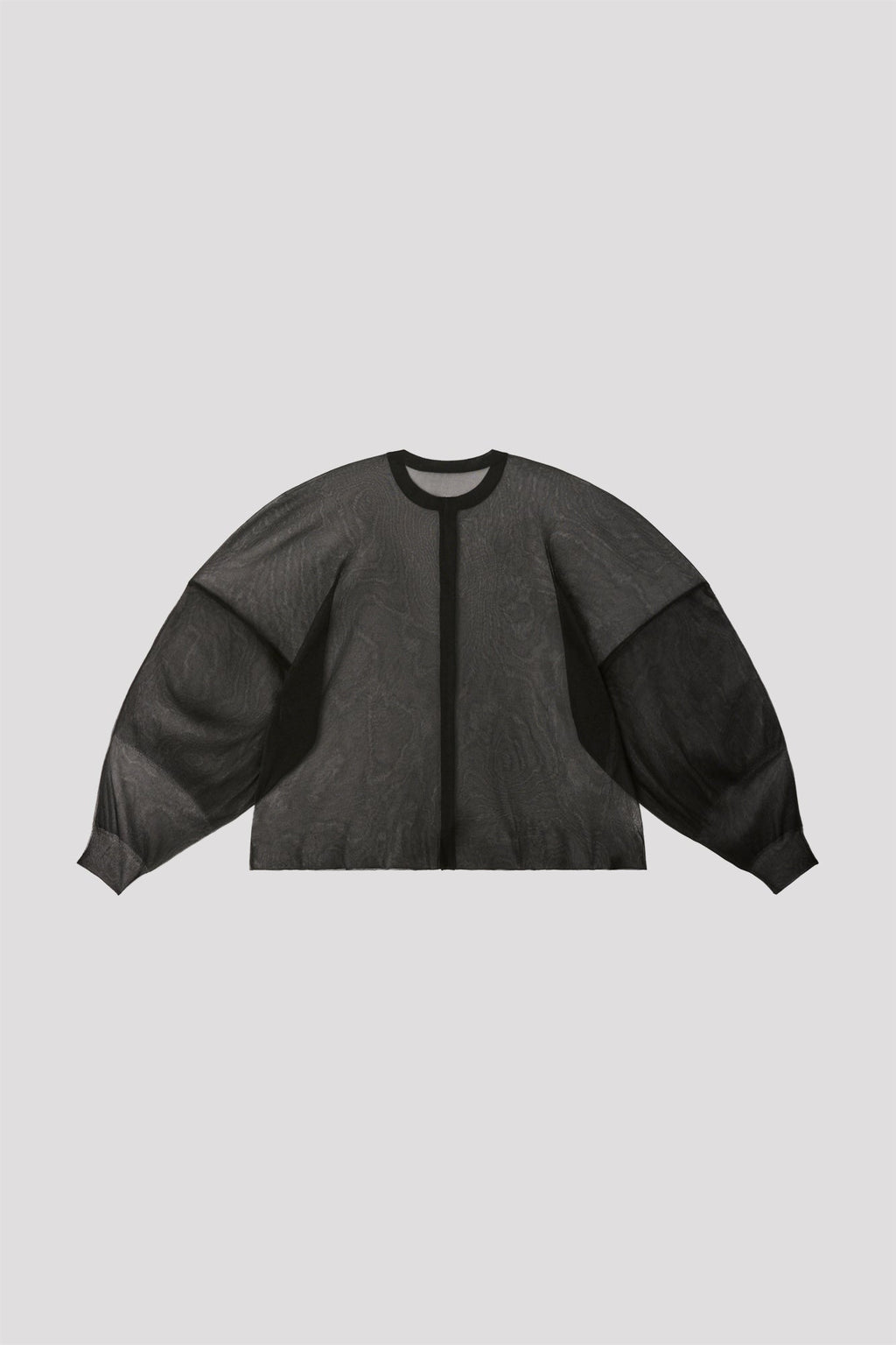 CASCADES LUCENT STAND COLLAR LONG SLEEVE SHIRT