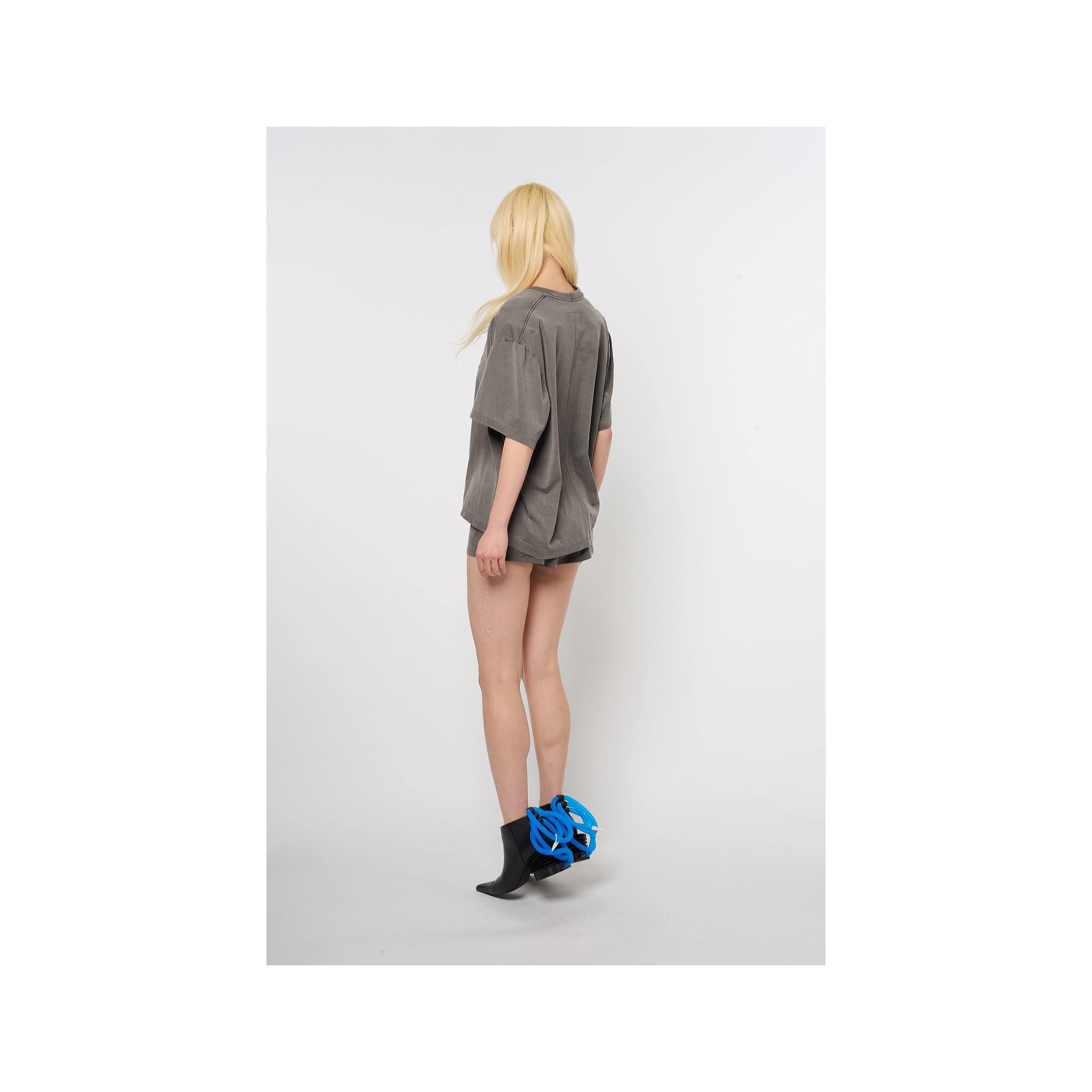 CO2 AIR YARN T-SHIRT：CHARCOAL