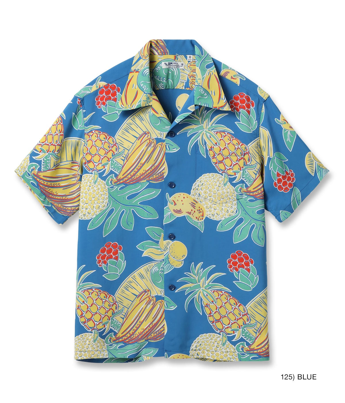 RAYON HAWAIIAN SHIRT “TROPICAL FRUITS”