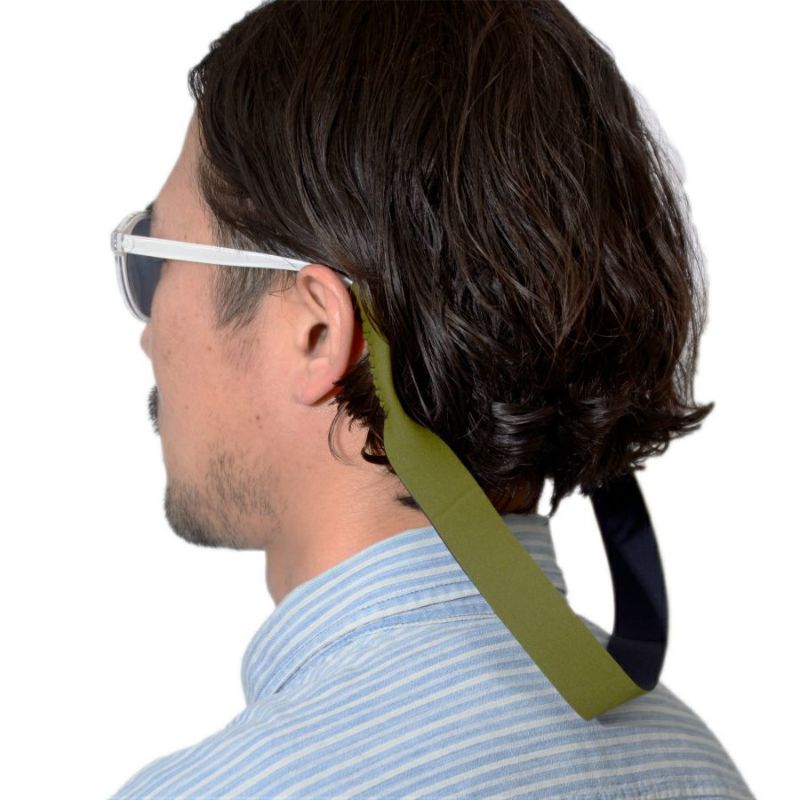 SUNGLASSES HOLDER/YELLOW