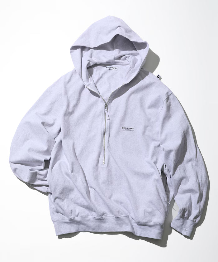 Heavy Weight Jersey 3/4-Zip Hoodie
