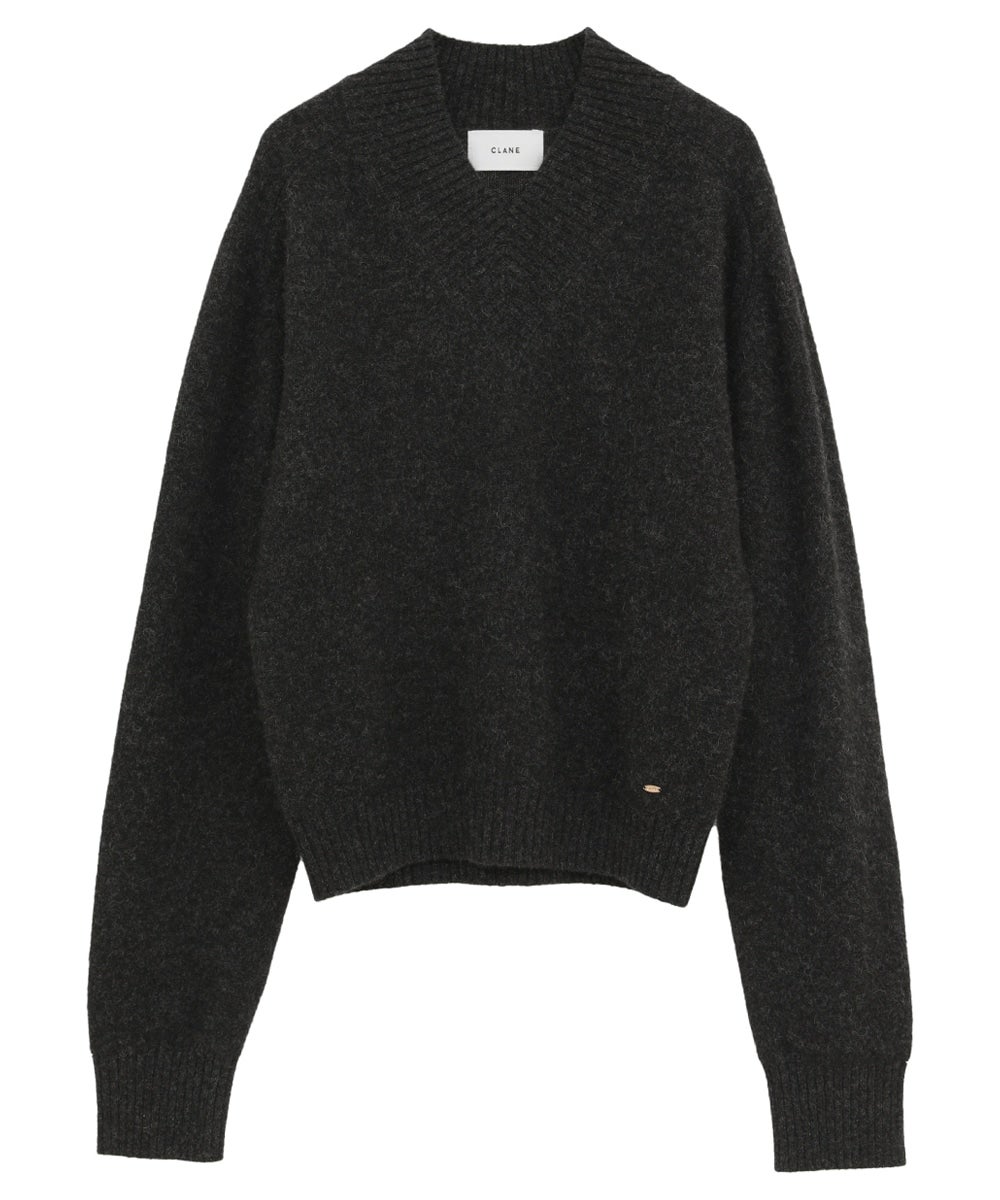YAK V NECK KNIT TOPS