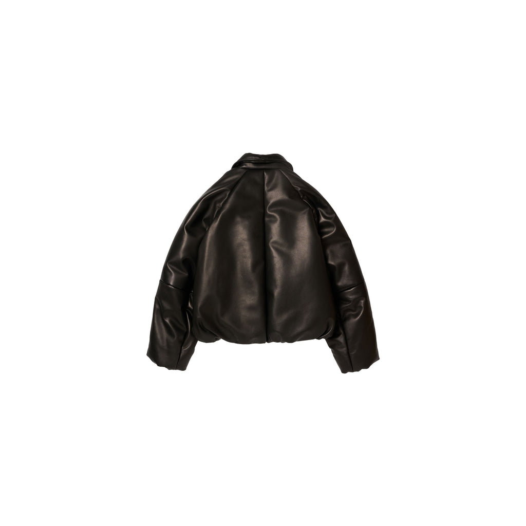 INFLATED BALLOON LEATHER JACKET