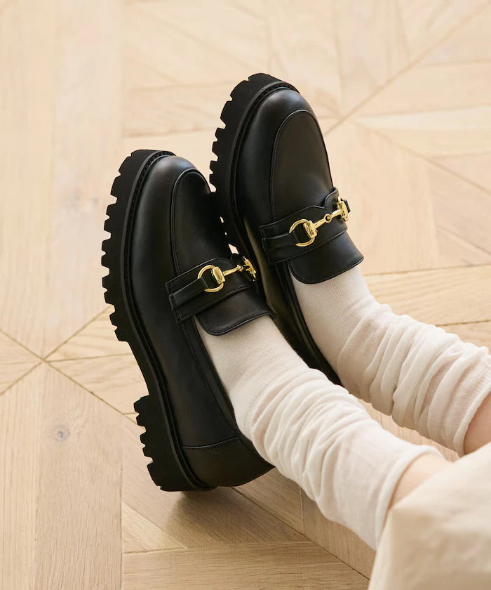 Rainy And Sunny Chunky Loafer/Thick Sole Loafer