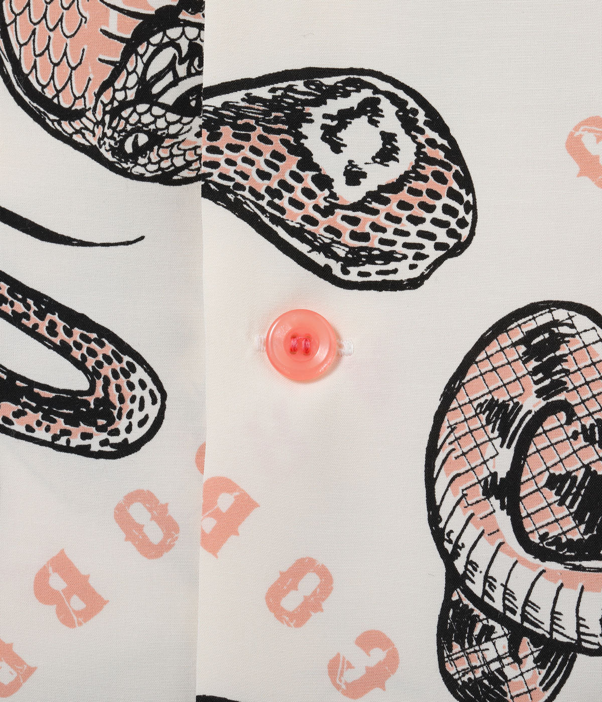 HIGH DENSITY RAYON OPEN SHIRT “KING COBRA” by VINCE RAY