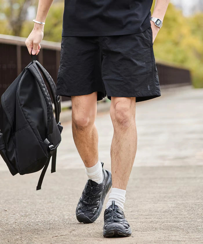 Nylon Short Length Baggy Shorts