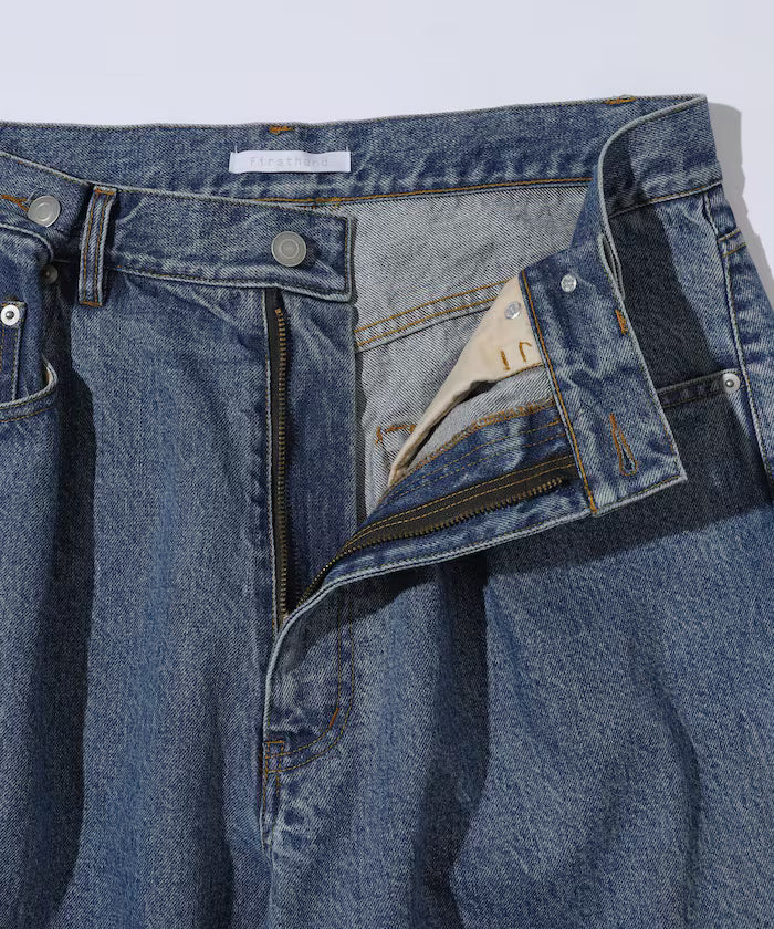 Design Tuck Japan Denim / Wide Silhouette