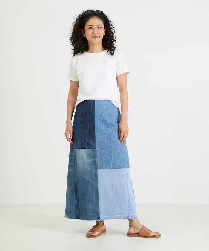 Eyelet Mini Sweat Short Sleeve T-Shirt