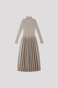 RIVULET HIGHNECK LONG SLEEVE DRESS
