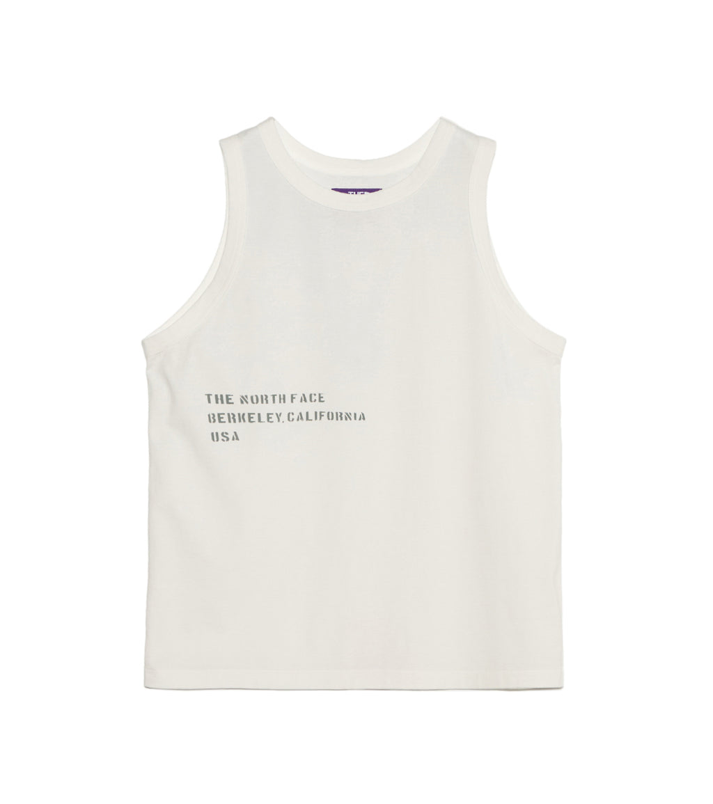 Garment Dyed Lettered Field Tank