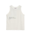 Garment Dyed Lettered Field Tank