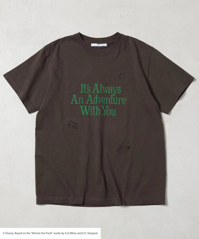 Winnie-the-Pooh Message Print T-Shirt
