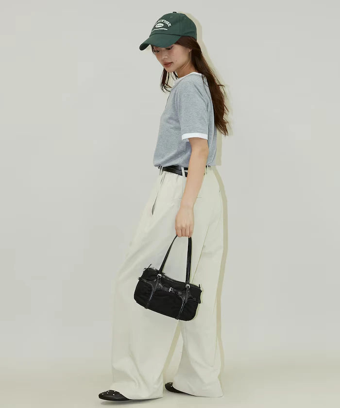 Color Tuck Slacks Pants Limited Release