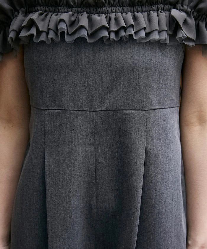 2WAY Tulle Shoulder Salopette Limited Edition