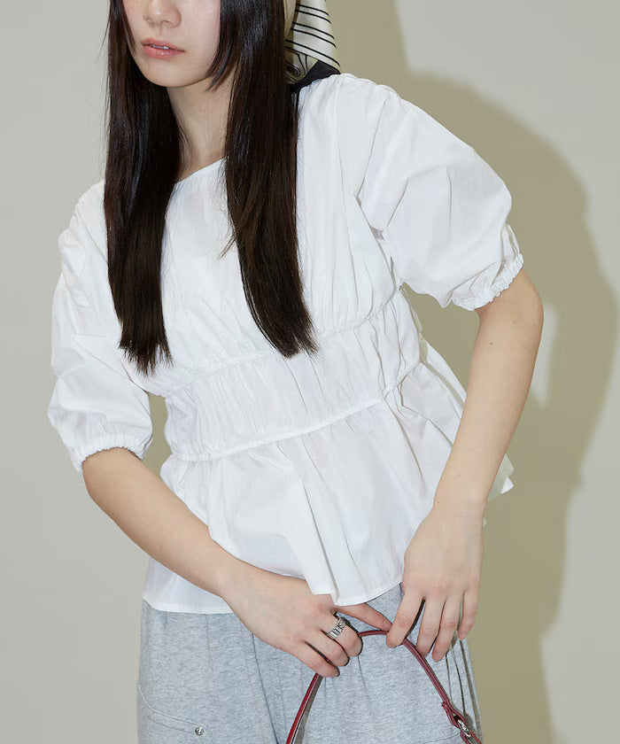2WAY Shirring Blouse Limited Edition