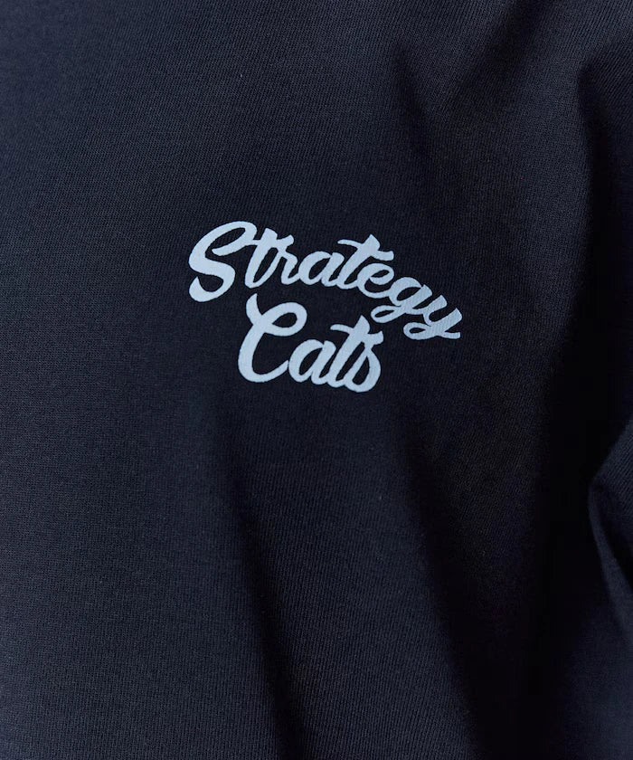 <Functional Material> STRATEGY Cat Print T-Shirt Limited Edition