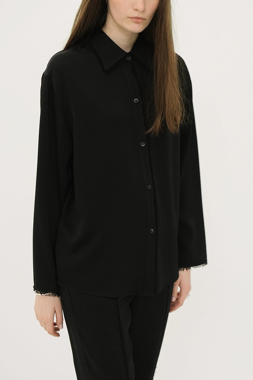 W FACE FRINGE SHIRTS