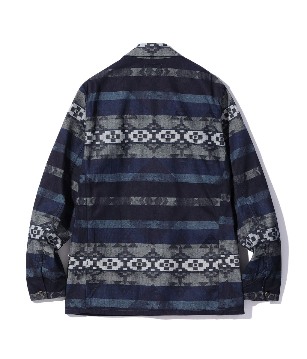 NATIVE AMERICAN COTTON JACQUARD JACKET